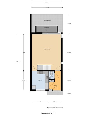 Mahatma Gandhiweg 11, 6836 LJ Arnhem - Begane grond