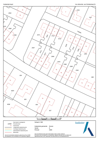 Van Schaikstraat 31, 6921 BK Duiven - kadaster