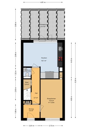 IJssellaan 52A, 6826 DR Arnhem - Begane grond