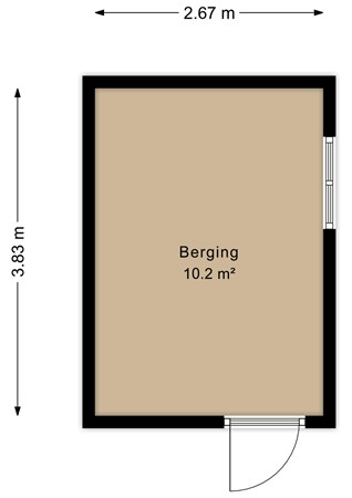 De Moorstraat 14, 6826 NV Arnhem - Berging