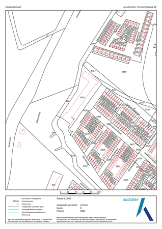Veenwortelstraat 19, 6841 KJ Arnhem - kadaster