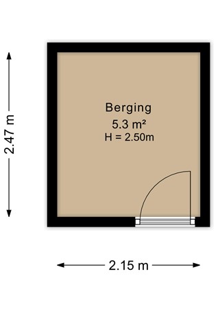 Sleutelbloemstraat 61, 6841 CZ Arnhem - Berging