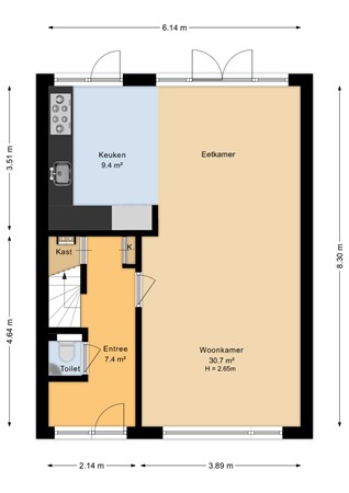 Michiel de Ruyterstraat 56, 6904 AV Zevenaar - 