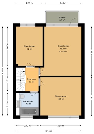 Michiel de Ruyterstraat 56, 6904 AV Zevenaar - 
