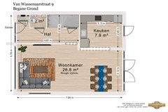 For sale: van Wassenaarstraat 9, 2361 KG Warmond