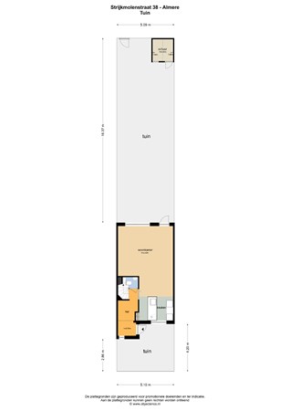 Floorplan - Strijkmolenstraat, 1333 EN Almere