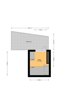 Floorplan - Vleutenseweg, 3532 HH Utrecht