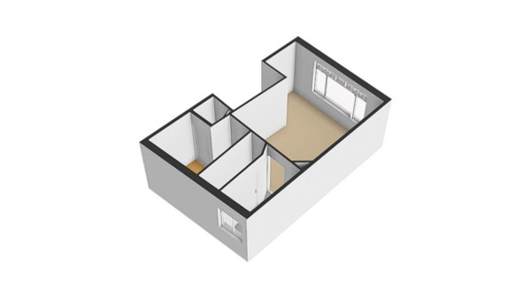 Floorplan - Nicolaasstraat 1, 3512 XD Utrecht