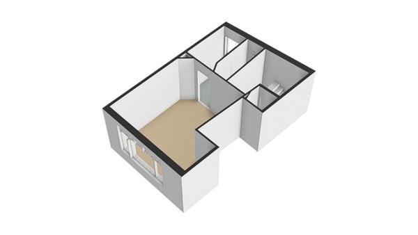 Floorplan - Nicolaasstraat 1, 3512 XD Utrecht