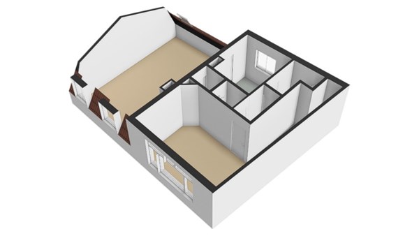 Floorplan - Nicolaasstraat 1, 3512 XD Utrecht