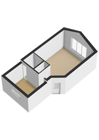 Floorplan - Nassaustraat 1B, 1404 CS Bussum
