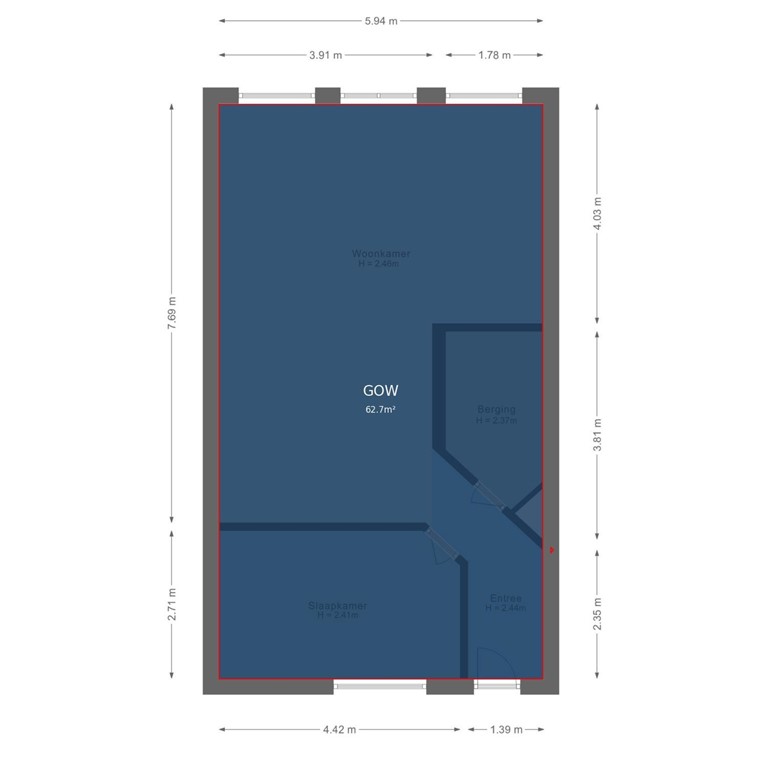mediumsize floorplan