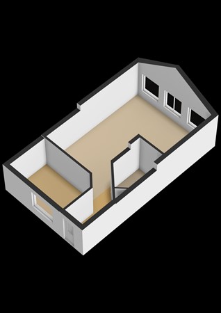Floorplan - Nassaustraat 1D, 1404 CS Bussum