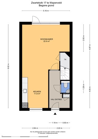 Floorplan - Boskolk 5, 8191 TL Wapenveld