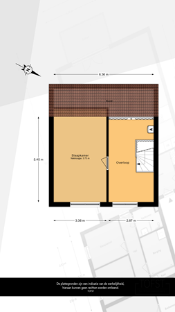 Floorplan - Willem van Steenberchstraat 13, 2636 HK Schipluiden