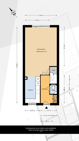 Floorplan - Drontermeer 48, 2729 PJ Zoetermeer
