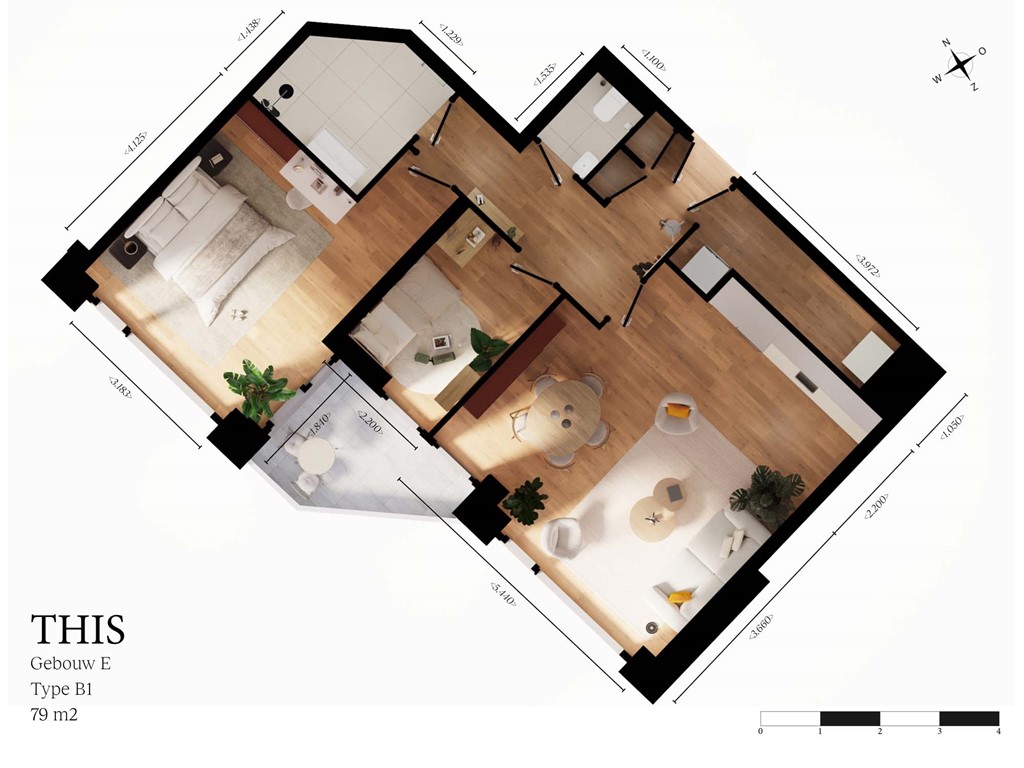 mediumsize floorplan