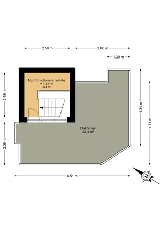Dintelstraat 61-3, 1078 VR Amsterdam - 