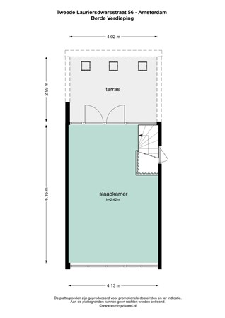 Tweede Laurierdwarsstraat 56, 1016 RC Amsterdam - 