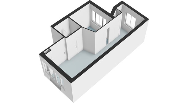 Lange Leidsedwarsstraat 101D, 1017 NJ Amsterdam - Lange Leidsedwarsstraat 101-D - Amsterdam - Appartement - 3D_2.png