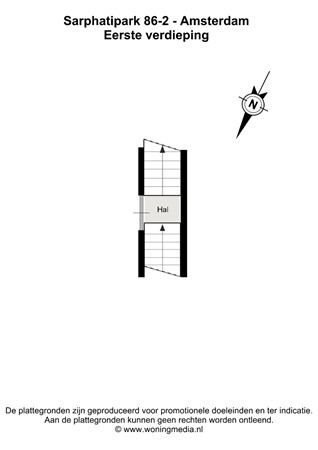 Sarphatipark 86-2, 1073 EB Amsterdam - 