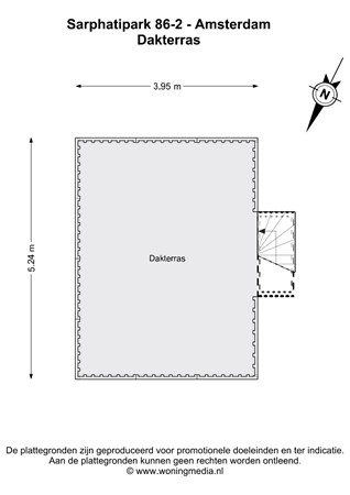 Sarphatipark 86-2, 1073 EB Amsterdam - 