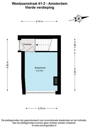 Westzaanstraat 41-3, 1013 ND Amsterdam - 