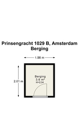 Prinsengracht 1029B, 1017 KP Amsterdam - 