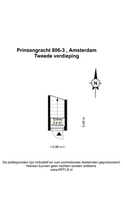 Prinsengracht 806-3, 1017 LH Amsterdam - 