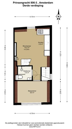 Prinsengracht 806-3, 1017 LH Amsterdam - 