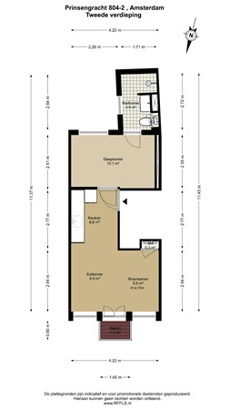 Prinsengracht 804-2, 1017 LH Amsterdam - 2D-2E.jpg