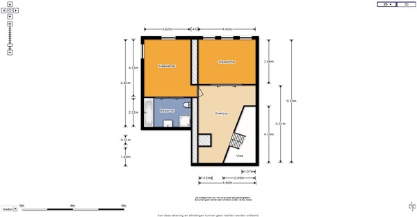 Herengracht 187A, 1016 BE Amsterdam - Herengracht floor-plan  2nd floor 23-10-2015.jpg