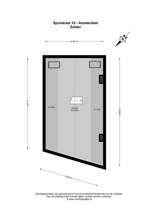 Spuistraat 15, 1012 SP Amsterdam - 