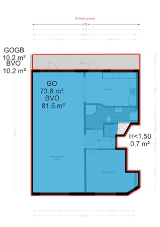 Kromme Mijdrechtstraat 12-1, 1079 KV Amsterdam - Kromme Mijdrechtstraat 12-1 - Amsterdam - NEN plattegrond.jpg