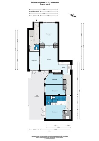 Rhijnvis Feithstraat 31H, 1054 TV Amsterdam - Rhijnvis Feithstraat 31 - h - Amsterdam - Begane grond - 2D.jpg