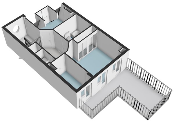 Rhijnvis Feithstraat 23-3, 1054 TV Amsterdam - Rhijnvis Feithstraat 23-3 - Amsterdam - Vierde verdieping - 3D  _3.jpg