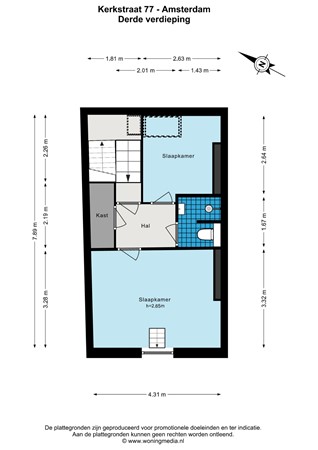 Kerkstraat 77, 1017 GC Amsterdam - 