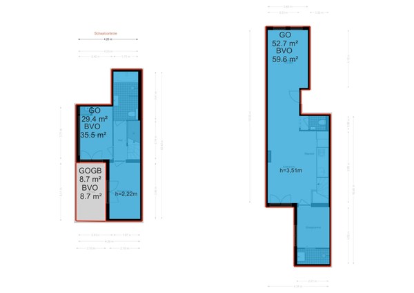 Singel 99B, 1012 VG Amsterdam - Single 99-B - Amsterdam - NEN plattegrond.jpg