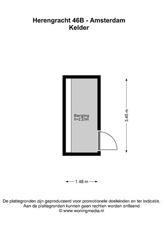 Herengracht 46B, 1015 BN Amsterdam - 