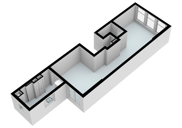 Kinkerstraat 102-2, 1053 EC Amsterdam - Kinkerstraat 102-2 - Amsterdam - Tweede Verdieping - 3D.jpg