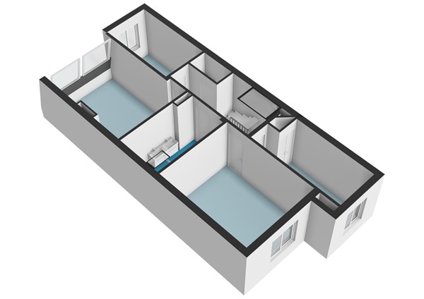 Johannes Verhulststraat 4-2, 1071 NC Amsterdam - Johannes Verhulststraat 4-2 - Amsterdam - 3e_verdieping - 3D  _5.jpg