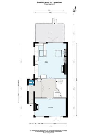 Amsteldijk Noord 105, 1183 TH Amstelveen - Amsteldijk Noord 105 - Amstelveen - Begane_grond - 2D.jpg