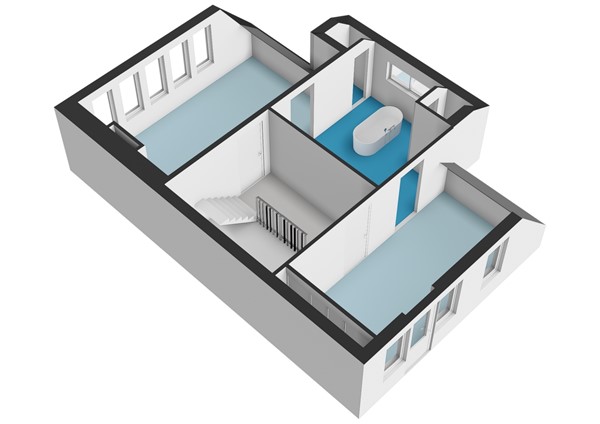 Amsteldijk Noord 105, 1183 TH Amstelveen - Amsteldijk Noord 105 - Amstelveen - 1e_verdieping - 3D  _3.jpg