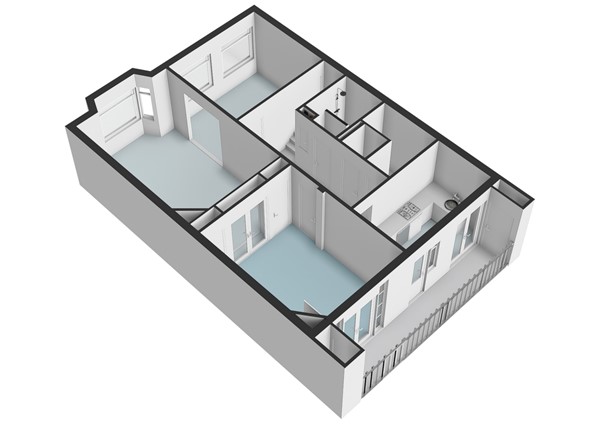 Geleenstraat 46-2, 1078 LG Amsterdam - Geleenstraat 46-2 - Amsterdam - 2e_verdieping - 3D  _1.jpg