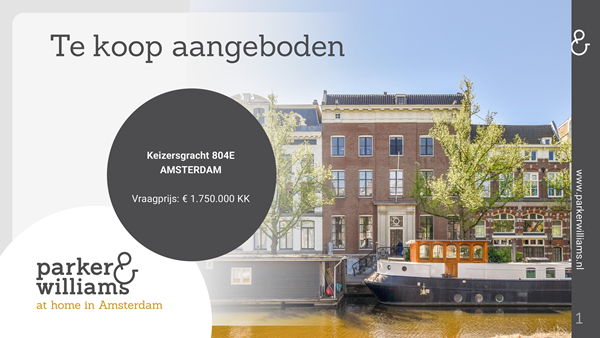 Brochure preview - Verkoopbrochure Keizersgracht 804E Amsterdam.pdf