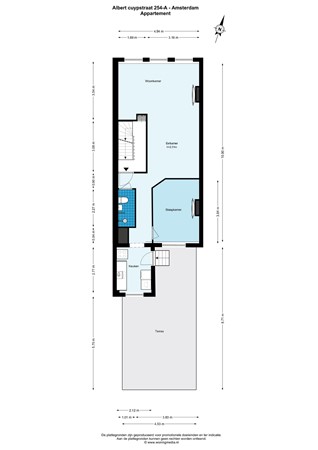 Albert Cuypstraat 254A, 1073 BP Amsterdam - Albert cuypstraat 254-A - Amsterdam - Appartement - 2D.jpg