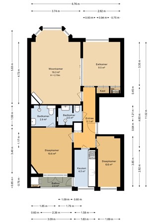 Van Tuyll van Serooskerkenweg 73-1, 1076 JG Amsterdam - 