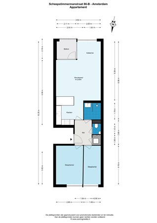 Scheepstimmermanstraat 86B, 1019 WZ Amsterdam - 