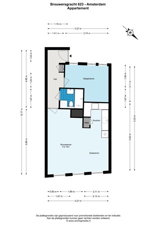 Brouwersgracht 623, 1015 GJ Amsterdam - 
