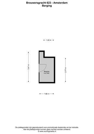 Brouwersgracht 623, 1015 GJ Amsterdam - 
